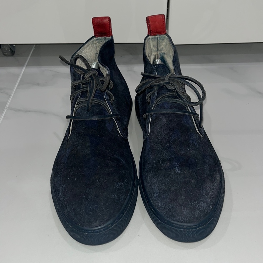 Blue Camo Del Toro Mens Sneakers